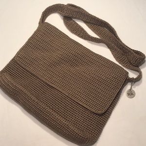 The SAK Crochet Crossbody Shoulder Bag